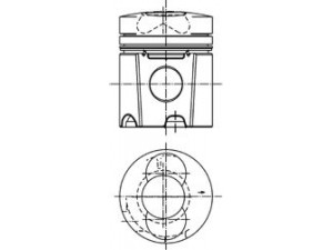 KOLBENSCHMIDT 94528600 stūmoklis