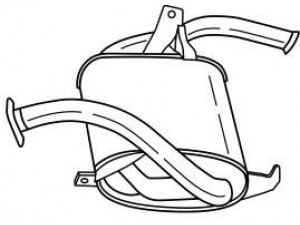 AKS DASIS SG37621 galinis duslintuvas
