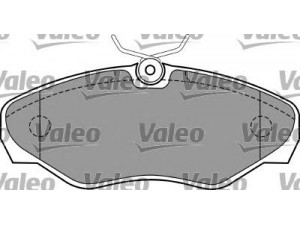 VALEO 597487 stabdžių trinkelių rinkinys, diskinis stabdys 
 Techninės priežiūros dalys -> Papildomas remontas
41060-00QAE, 4106000QAE, 4414021