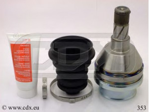 CDX 353 jungčių komplektas, kardaninis velenas 
 Ratų pavara -> Sujungimai/komplektas