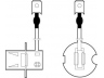 VALEO 032005 lemputė, prožektorius; lemputė, priekinis žibintas; lemputė, rūko žibintas; lemputė, priekinis žibintas; lemputė, prožektorius; lemputė, rūko žibintas; lemputė, posūkio lemputė; lemputė, posūkio lemputė 
 Kėbulas -> Priekinis žibintas/dalys -> Lemputė, priekinis žibintas