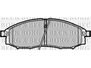BORG & BECK BBP1882 stabdžių trinkelių rinkinys, diskinis stabdys 
 Techninės priežiūros dalys -> Papildomas remontas
41060CC090, 41060EA025, 41060EB326