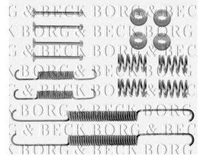 BORG & BECK BBK6072 priedų komplektas, diskinių stabdžių trinkelės 
 Stabdžių sistema -> Diskinis stabdys -> Stabdžių dalys/priedai