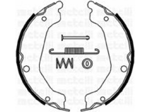 METELLI 53-0183K stabdžių trinkelių komplektas, stovėjimo stabdis 
 Stabdžių sistema -> Rankinis stabdys