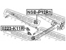 FEBEST NSB-P12R1 skersinio stabilizatoriaus įvorių komplektas 
 Ašies montavimas/vairavimo mechanizmas/ratai -> Stabilizatorius/fiksatoriai -> Sklendės
54613-AV620