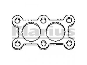 KLARIUS VAG38 tarpiklis, išleidimo kolektorius
1J0253115G, 533253115C, 533253115C