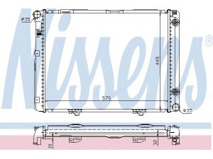 NISSENS 62722A radiatorius, variklio aušinimas 
 Aušinimo sistema -> Radiatorius/alyvos aušintuvas -> Radiatorius/dalys
201 500 12 03, 201 500 21 03, 201 500 43 03
