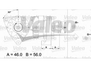 VALEO 433429 kintamosios srovės generatorius 
 Elektros įranga -> Kint. sr. generatorius/dalys -> Kintamosios srovės generatorius
7700764766, 7701348548, 7701499207