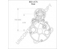 PRESTOLITE ELECTRIC MS1-417A starteris