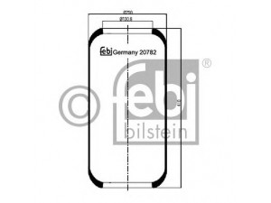 FEBI BILSTEIN 20782 dėklas, pneumatinė pakaba 
 Pakaba -> Pneumatinė pakaba
382 327 72 01, 382 327 73 01, 382 327 72 01