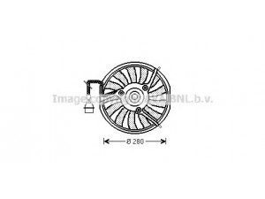 AVA QUALITY COOLING AI7511 ventiliatorius, radiatoriaus 
 Aušinimo sistema -> Oro aušinimas
4B3959457, 4Z7959457, 8D0959457A