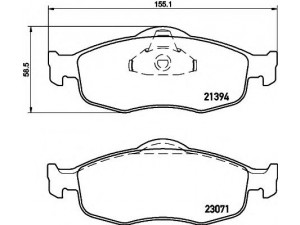 HELLA 8DB 355 007-641 stabdžių trinkelių rinkinys, diskinis stabdys 
 Techninės priežiūros dalys -> Papildomas remontas
1073731, 1079347, 1095201, 1096942