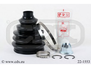 CDX 22-1553 gofruotoji membrana, kardaninis velenas 
 Ratų pavara -> Gofruotoji membrana