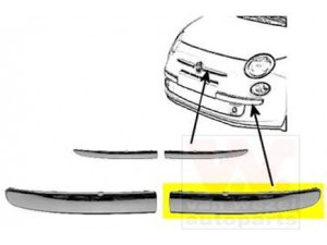 VAN WEZEL 1604581 dangtis, buferis 
 Kėbulas -> Transporto priemonės priekis -> Buferis/dalys
0735455057, 735455057