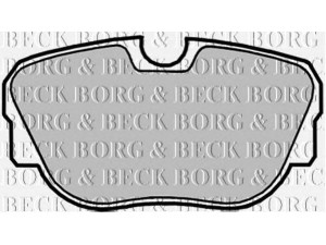 BORG & BECK BBP1050 stabdžių trinkelių rinkinys, diskinis stabdys 
 Techninės priežiūros dalys -> Papildomas remontas
34111155998, 34111156898, 34111157747