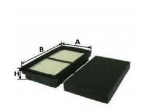 UNIFLUX FILTERS XA938S oro filtras