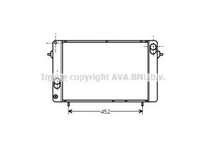 AVA QUALITY COOLING RT2051 radiatorius, variklio aušinimas 
 Aušinimo sistema -> Radiatorius/alyvos aušintuvas -> Radiatorius/dalys
7700757857
