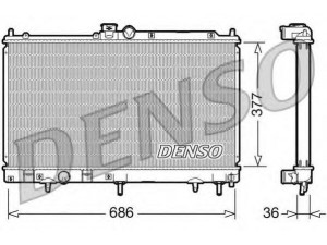 DENSO DRM45026 radiatorius, variklio aušinimas 
 Aušinimo sistema -> Radiatorius/alyvos aušintuvas -> Radiatorius/dalys
MR968734
