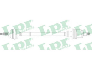 LPR DS43002 kardaninis velenas 
 Ratų pavara -> Kardaninis velenas
6U0407272F