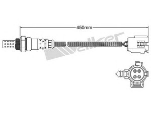 WALKER PRODUCTS 250-24946 lambda jutiklis 
 Variklis -> Variklio elektra
5269868AB
