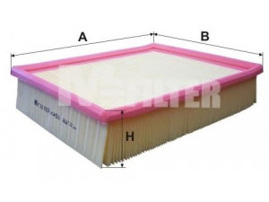 MFILTER K 451 oro filtras 
 Techninės priežiūros dalys -> Techninės priežiūros intervalai
834 285, 25062055, 25062072, 90220970