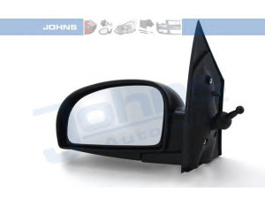 JOHNS 39 03 37-1 išorinis veidrodėlis 
 Kėbulas -> Keleivių kabina -> Durys/dalys
87610 1C200, 87610 1C200 CA