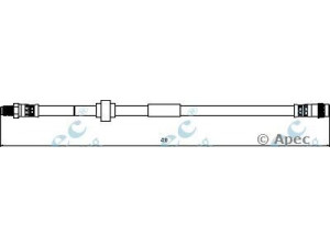 APEC braking HOS4095 stabdžių žarnelė 
 Stabdžių sistema -> Stabdžių žarnelės
4409164, 4416297, 91166506, 93853917