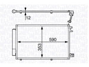 MAGNETI MARELLI 350203720000 kondensatorius, oro kondicionierius 
 Oro kondicionavimas -> Kondensatorius
1 513 108, 1 521 951, 1 526 277