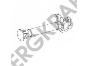 BERGKRAFT BK9900377 šarnyrinis velenas, ašies pavara
901 410 24 01, 9014102401