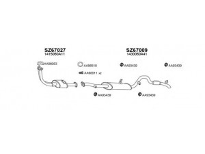 VENEPORTE 670029 išmetimo sistema