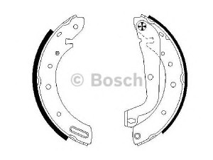 BOSCH 0 986 487 583 stabdžių trinkelių komplektas 
 Techninės priežiūros dalys -> Papildomas remontas
1954496, 1960416, 44060 0F026, 44060 0F027