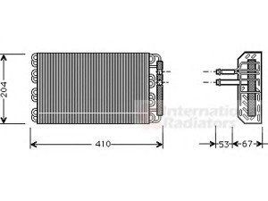 VAN WEZEL 0600V019 garintuvas, oro kondicionierius 
 Oro kondicionavimas -> Garintuvas
64118372191, 64118391366, 837219