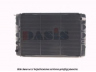 AKS DASIS 220680N radiatorius, variklio aušinimas 
 Aušinimo sistema -> Radiatorius/alyvos aušintuvas -> Radiatorius/dalys
1257352, 1269635, 5001958