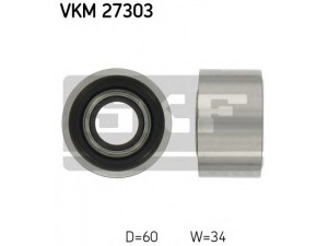 SKF VKM 27303 kreipiantysis skriemulys, paskirstymo diržas 
 Diržinė pavara -> Paskirstymo diržas/komplektas -> Laisvasis/kreipiamasis skriemulys
LHV 100160, LHV 100160A
