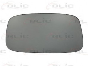 BLIC 6102-01-0719P veidrodėlio stiklas, išorinis veidrodėlis 
 Kėbulas -> Keleivių kabina -> Veidrodėlis