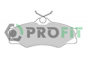 PROFIT 5000-0517 stabdžių trinkelių rinkinys, diskinis stabdys 
 Techninės priežiūros dalys -> Papildomas remontas
251698151C, 251698151F, 251698151C