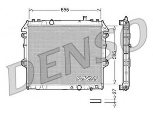 DENSO DRM50039 radiatorius, variklio aušinimas 
 Aušinimo sistema -> Radiatorius/alyvos aušintuvas -> Radiatorius/dalys
164000L250