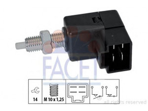 FACET 7.1294 stabdžių žibinto jungiklis 
 Stabdžių sistema -> Stabdžių žibinto jungiklis
93810-1C800, 93810-2H000, 93810-38100