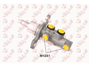 VILLAR 621.2304 pagrindinis cilindras, stabdžiai 
 Stabdžių sistema -> Pagrindinis stabdžių cilindras
77363619, 558093, 5390869, 93172089