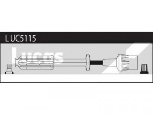 LUCAS ELECTRICAL LUC5115 uždegimo laido komplektas 
 Kibirkšties / kaitinamasis uždegimas -> Uždegimo laidai/jungtys