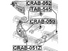 FEBEST CRAB-051Z valdymo svirties/išilginių svirčių įvorė
04766562AB, 04766563AB