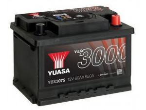 YUASA YBX3075 starterio akumuliatorius 
 Elektros įranga -> Akumuliatorius