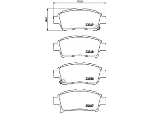 HELLA PAGID 8DB 355 019-711 stabdžių trinkelių rinkinys, diskinis stabdys 
 Techninės priežiūros dalys -> Papildomas remontas
0446552040, 0446552041, 0446552090
