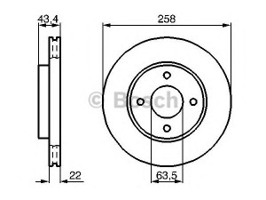 BOSCH 0 986 478 892 stabdžių diskas 
 Dviratė transporto priemonės -> Stabdžių sistema -> Stabdžių diskai / priedai
1148202, 1320585, 1323620, 1373771
