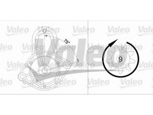 VALEO 436053 starteris 
 Elektros įranga -> Starterio sistema -> Starteris
M1T74581, M1T74583, M3T34781, M3T34782