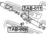 FEBEST TAB-009 montavimas, vairavimo pavara 
 Vairavimas -> Vairavimo mechanizmo montavimas
44203-35030, 44250-60021