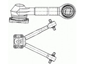 LEMFÖRDER 26062 01 vikšro valdymo svirtis
1 626 896, 1 629 734