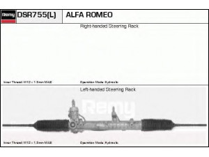 DELCO REMY DSR755L vairo pavara 
 Vairavimas -> Vairo pavara/siurblys
71783196, 71711950