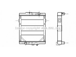 AVA QUALITY COOLING RE2049 radiatorius, variklio aušinimas 
 Aušinimo sistema -> Radiatorius/alyvos aušintuvas -> Radiatorius/dalys
5010269182, 5010269327