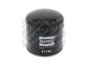 MAPCO 61158 alyvos filtras 
 Techninės priežiūros dalys -> Techninės priežiūros intervalai
607 184 0225, 15208-00Q1D, 152089599R
